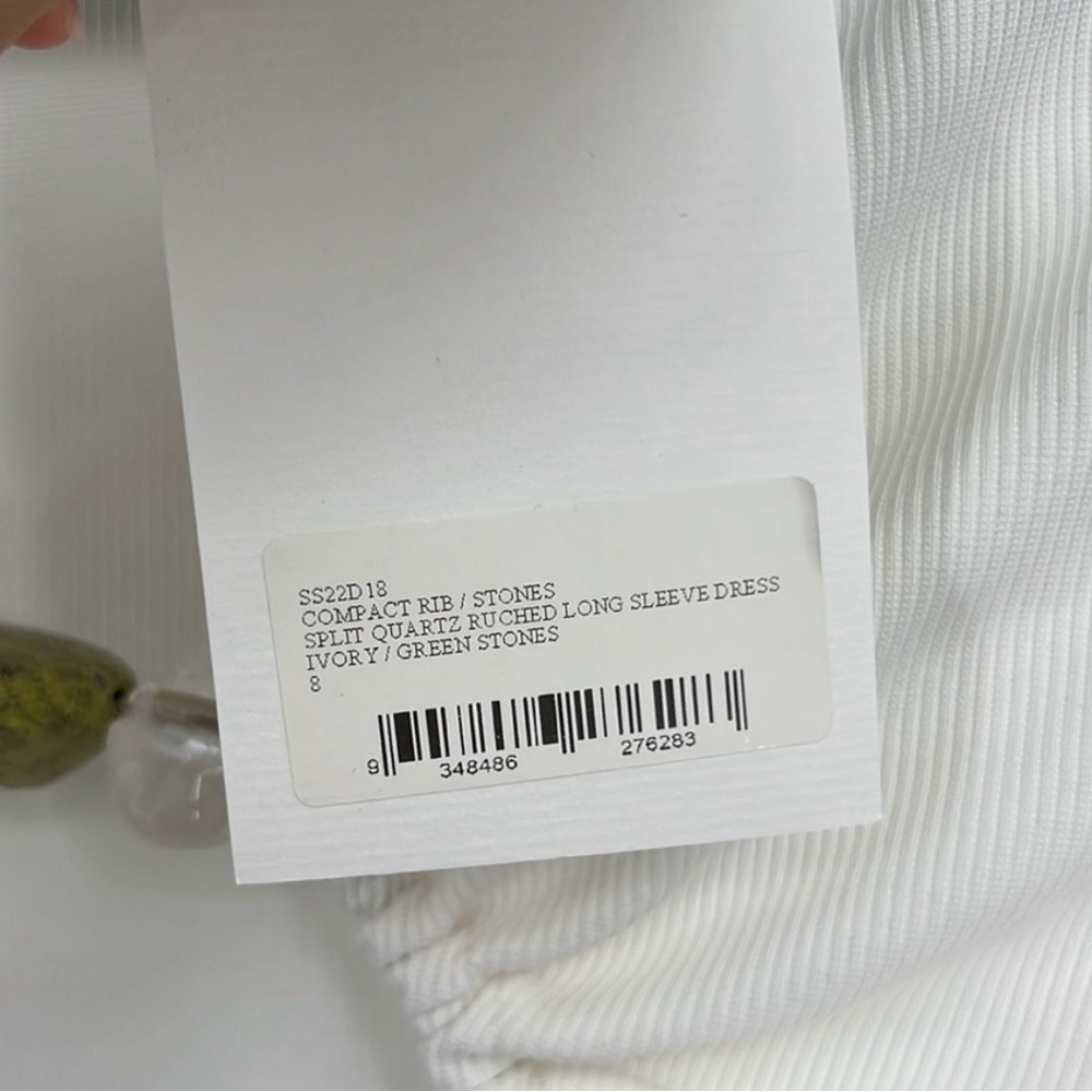 Christopher Esber Split Quartz Ruched Long Sleeve… - image 8